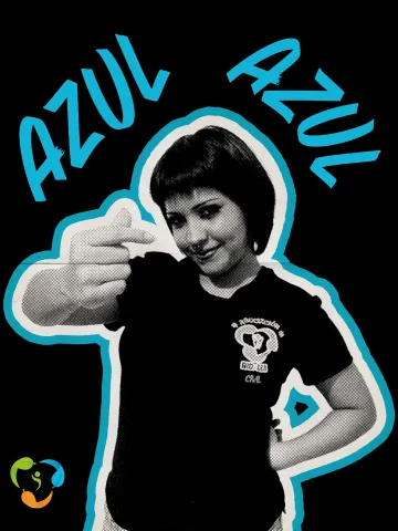 Azul, voluntario de Bio Gea