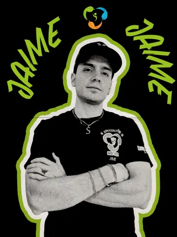 Jaime, voluntario de Bio Gea