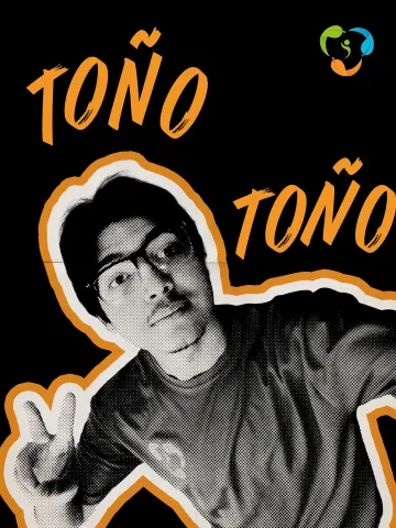 Toño, voluntario de Bio Gea