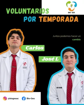Voluntarios por temporada: Carlos y José L